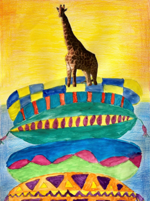 Februar 2021: Die Giraffe auf der Erbse